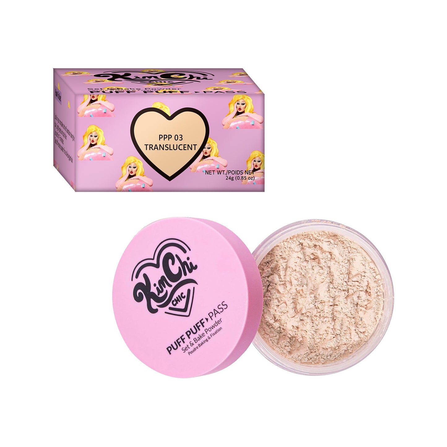 Refreshing Makeup Powder Light Loose Powder Box