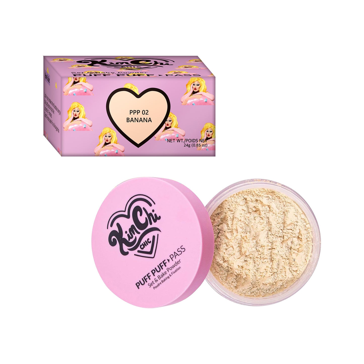 Refreshing Makeup Powder Light Loose Powder Box